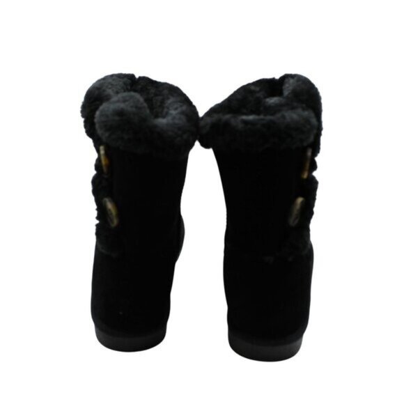 Marty Womens Faux Suede Cold Weather Winter & Snow Boots - Picture 7 of 7